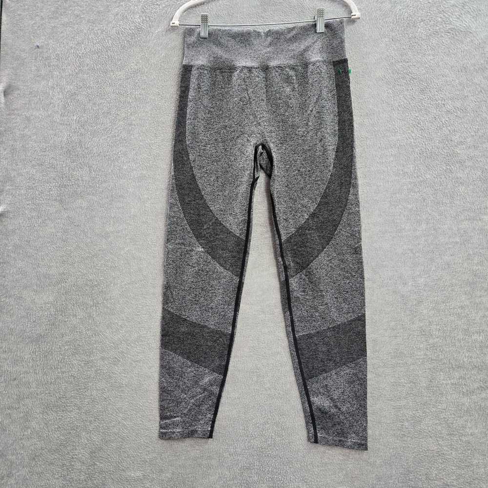 PINK Victoria's Secret‎ Women Activewear Pants L Gray Active Leggings Cropped